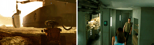 joewright:   WALL·E (2008) — visual consultant: Roger DeakinsBlade Runner 2049