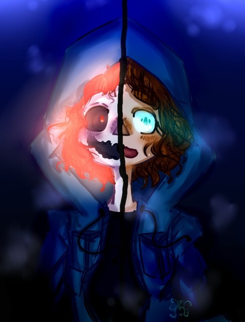 Hello Guys ^^,Here Is The Art(redraw) Of The Future Comics (Interferencetale) From Me Personally, We