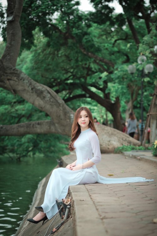  Vietnamese long dress (Ao dai) bởi Beauty Collection Qua Flickr: Photo backup https://flic.kr/s/aHs