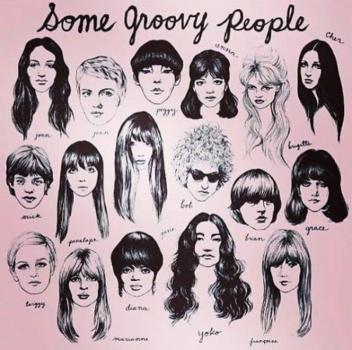 A handy guide to recognizing groovy people. Only three guys, take that.