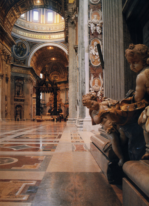 fuckyeahrenaissanceart:Basilica of St. Peter’sc 1506 to 1626 Rome, Latium / Lazio, Italy 