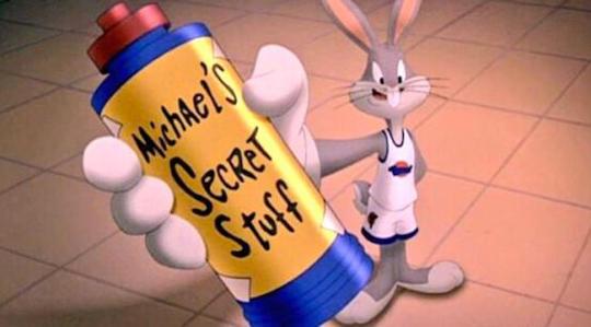 Friendly reminder that "Michael Jordan's Secret Stuff" was ordinary tap water.
