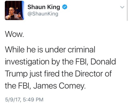 rallyforbernie:This is a *huge* deal… there has only been ONE other FBI director in history who was 