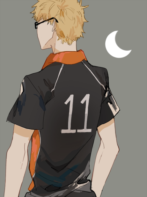 ryuucae:  moontsukishima has been so cute lately plz toss me away im trash
