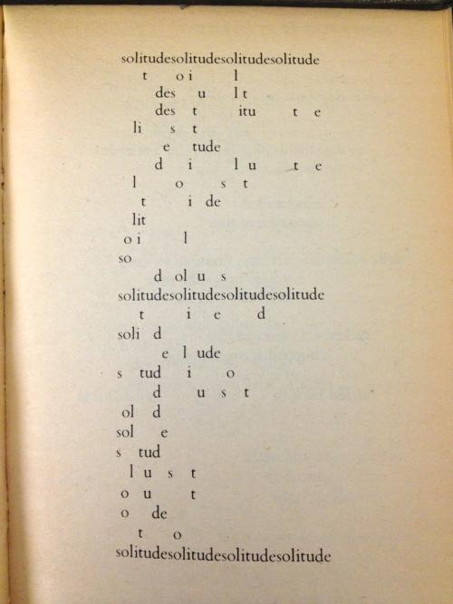 heteroglossia:  Paul Dutton, “Solitude,” Horse D’Oeuvres