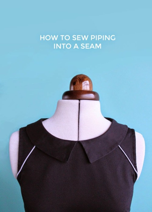 cosplaytutorial:How to Sew Piping Into a SeamTutorial by: Tilly and the Buttons Tutorial Link: http: