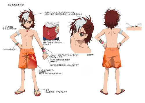 Characters design notes for Ix, Mileena, Shirley, Chloe & Caius swimsuits outfits!Source: 1, 2, 