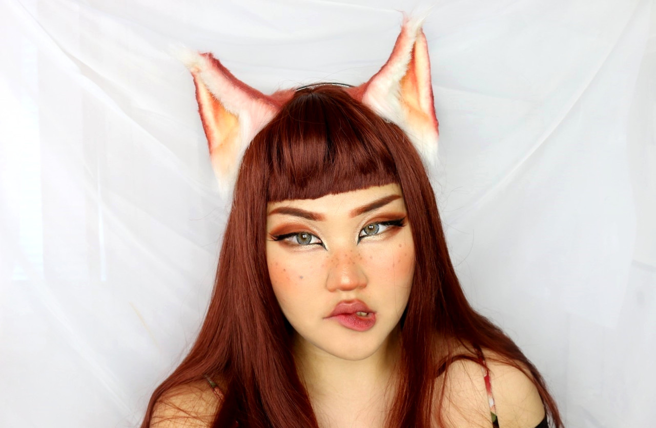 Fox Face Paint Tutorial 