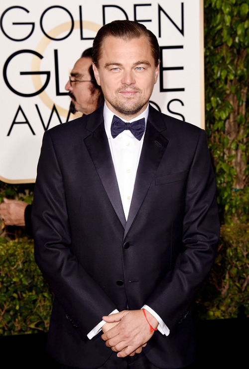 delevingned:  Leonardo DiCaprio attends the 73rd Annual Golden Globe Awards