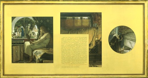 The Tragedy of an Honest Wife: Galswintha on Her Death Bed, Lawrence Alma-Tadema, 1875, Harvard Art 