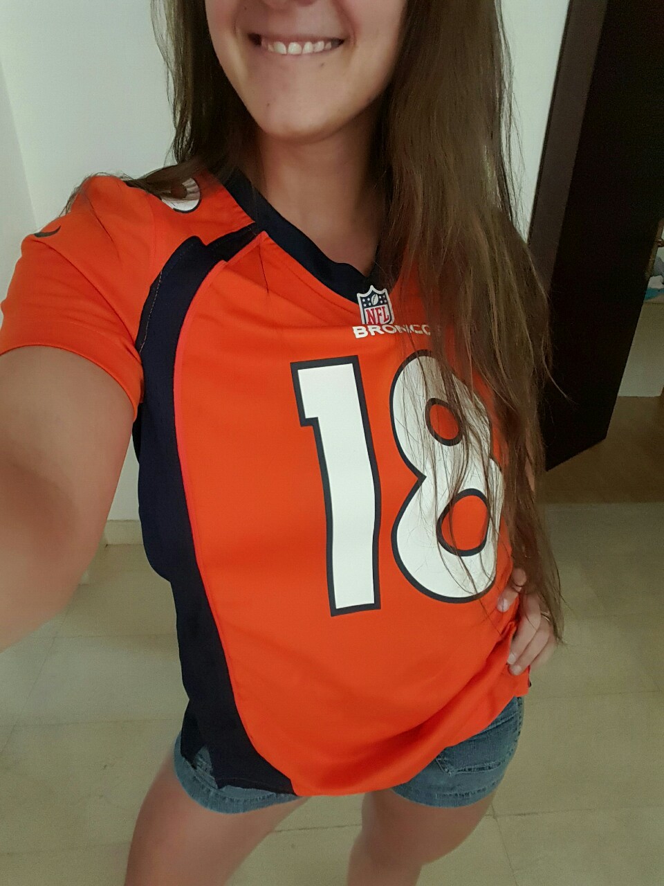 kinkycpl86:  Is it possible to be too excited for football? 🏈🏈  You would look