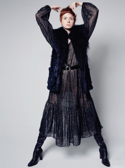 Karen Gillan by Taghi Naderzad for InStyle