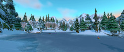 wowcaps:  Iceflow Lake is freezing over in