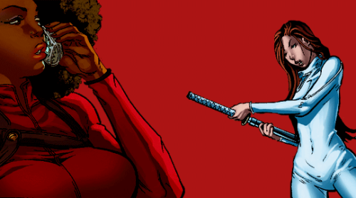 dani-moonstar:Stay tight, Colleen, I got a plan! femslash february  ★ colleen wing/misty knight 