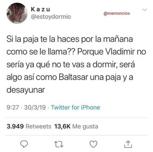 memetastico - Perlas de Twitter —————————————————⛔ IGNORA...