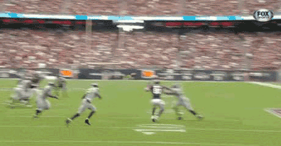 yahoosports:  Just your ordinary interception. 