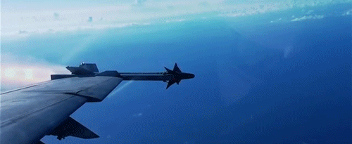 life-is-aviation:  eyestothe-skies:  F/A-18 Hornet  GO, Sidewinder, GO! 