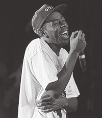 :  I’m not a fucking rapper. I’m an artist. I happen to rap ‘cause I can’t fucking sing. And I just hate that everyone thinks I just rap and they don’t know all the other 400 fucking things that I do. I’m gonna do a jazz album soon. 