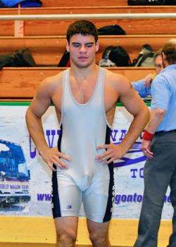 wrestlersandsinglets:  Follow me for Hot Wrestlers in Sexy Singlets =)