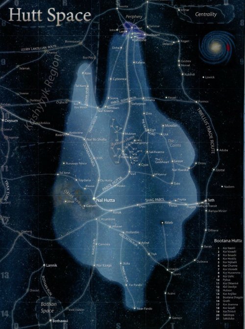 askshivanulegacy:darth-lumines:→ Star Wars Atlas (2009) - Galactic Regions→ Interesting notes:  Loca