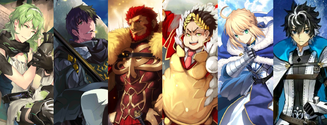 Six of the Nine Worthies in Fate - FGO Ramblings