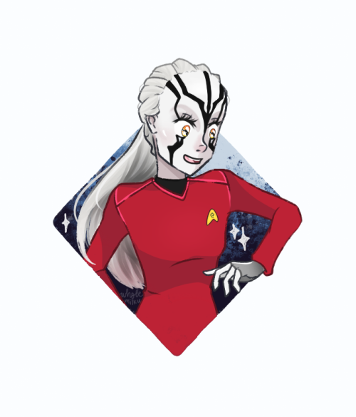 Guess who just watched Star Trek Beyond!Here’s Jaylah on her first day. She’d look stell
