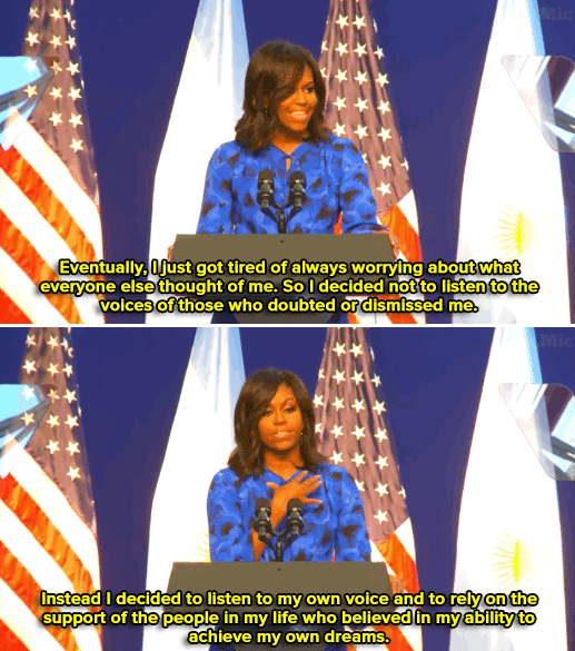 Porn photo micdotcom:  Watch: Michelle Obama delivers