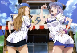 pkjd-moetron:  Dagashi Kashi scan from Animedia March. 