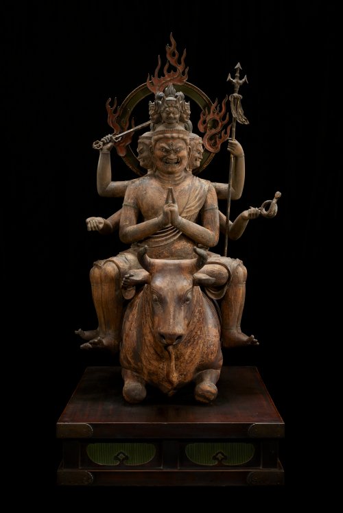 theancientwayoflife:~ Daiitoku Myōō, the Wisdom King of Awe-Inspiring Power.Date: second half 13thPl