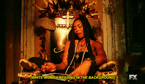black–lamb:  loveniaimani:  torisoulphoenix:  geejayeff:  She only sorry she got caught… (x)  Exactly!!!  GTFO, Bitch!!!!    white people only apologize when they get caught.