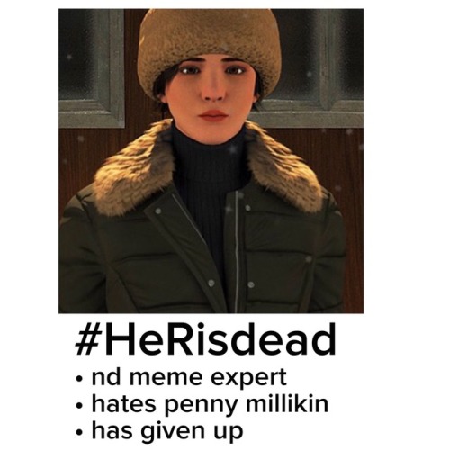 nancy-who:bessgeorgefrankjoe:tag urself im #HeRisdeadI’m ohhhhoney mixed with RELEASE MID