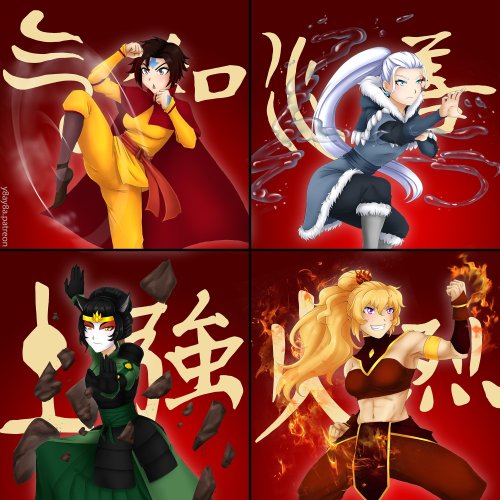 RWBY X AVATAR 