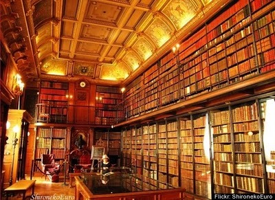 vielynne:  laurenbeukes:  Libraryporn love theremina:     Jfc I can’t not have this on my blog Seriously any of these would be my personal paradise.