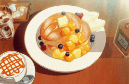 shokugekis:  Food in Kimi no Na wa.
