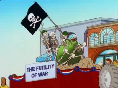 kingofthehilltoday:Peggy’s The Futility of War was sick as fuck actually like hell yeah 