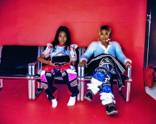 2 thirds of dem TLC guls. Never before seen TLC outtakes by photographer Dah Len, crazysexycool