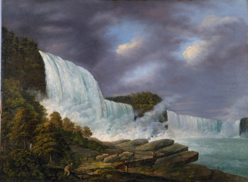 Niagara FallsLouisa Davis Minot(American; 1788–1858)1818Oil on linenNew-York Historical Society, New