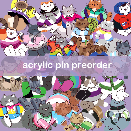 potoh: ✨It’s time!✨My shop is open again with pins, stickers, prints & the preorder for the prid