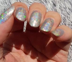 nailpornography:  Angelic Holographic 