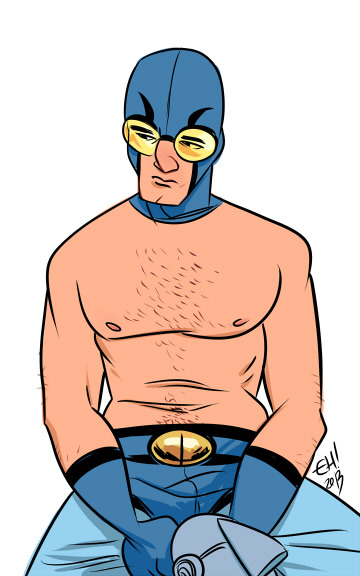 ericafailsatlife: I asked Twitter if I should draw a cute Samus or cute Ted Kord when it was time fo