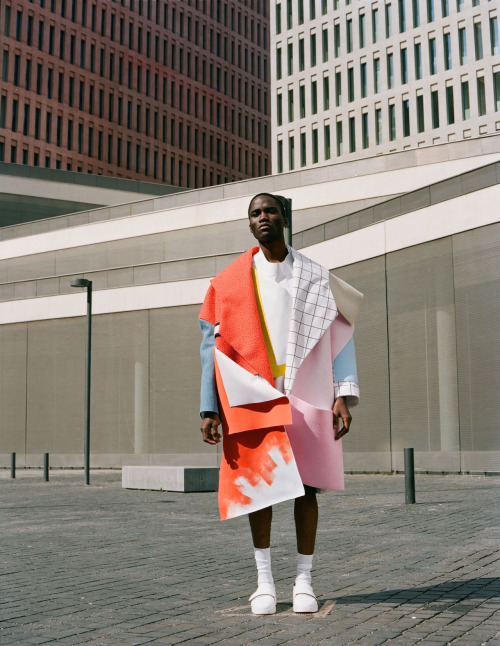 hautebasics:  Edward Cuming - “Colour Me In” Spring/Summer 2015 Photographed by Javier Castan 