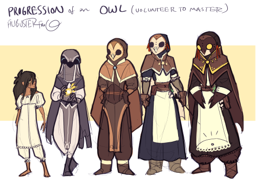 filibusterfrog: you can identify the rank and class of a plague doctor based on their uniformOwl- sp
