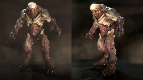 extra-vertebrae:Look at this model. This is the Hell Knight model from DOOM 2016 - captured off my P