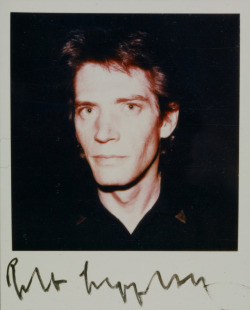 Robert Mapplethorpe's polaroids