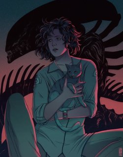 kogaionon:  Ripley by Jen Bartel  / Behance