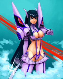 ravenousruss:It’s been a while since I last drew Satsuki. sis &lt; |D’‘‘‘‘