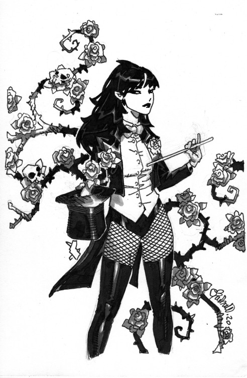 artverso:Chris Bachalo - Zatanna 