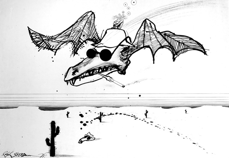 long70s:  RALPH STEADMAN   Strange memories on this nervous night in Las Vegas. Five