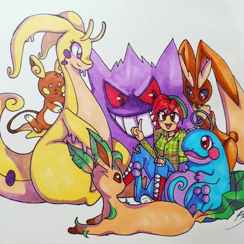 MY POKEMON DREAM TEAM! Who is your dream team? :) id love to know. Ill probably draw this digitally