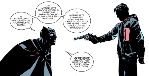 clickbaitcowboy:Batman Secret Files issue #3 - Afraid of America (2020)BRO WHAT?? GOOD POLITICS IN B